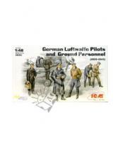 Картинка к книге Сборные модели (1:48) - 48082 Немецкие пилоты и техники Люфтваффе