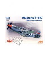 Картинка к книге Сборные модели (1:48) - Мустанг P-51C американский истребитель ІІ МВ (48121)