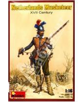 Картинка к книге Сборная фигура рыцаря (1:16) - 16010 Нидерландский мушкетер XVII века