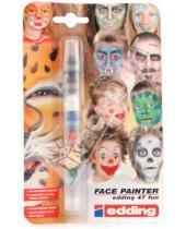 Картинка к книге Edding - Грим-маркеры для детей 7 цветов Face Painter в блистере (47)