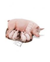 Картинка к книге Игрушки-фигурки из пластмассы - Свинья с поросятами (235929)