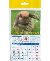 Картинка к книге Календарь на магните  94х167 - Календарь 2011 "Вислоухий кролик" (20126)