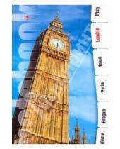 Картинка к книге Эксмо-Канц - Книга для записей, 100 листов, клетка. "Города мира. Лондон" (К30496823)