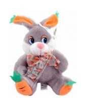 Картинка к книге President Toys - Зайчик с морковкой на ушах и бантом (91265в)