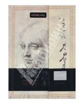 Картинка к книге Дизайнерская тетрадь - Тетрадь ART-BLANC, "Leonardo Da Vinci", 120х170 мм, линейка (080161RV)