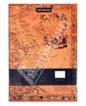 Картинка к книге Дизайнерская тетрадь - Тетрадь ART-BLANC "Antique Map", линейка (080332RS)
