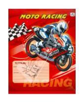 Картинка к книге Эксмо-Канц - Тетрадь 24 листа, клетка "Moto Racing" (ТК243322)