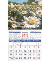 Картинка к книге Календарь на магните  94х167 - Календарь на 2012 год. "Ромашки" (20218)