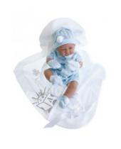 Картинка к книге JUAN ANTONIO munecas - Кукла-младенец "Тони" (мальчик) в голубом, 42 см (5063B)