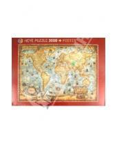 Картинка к книге Puzzle + Poster - Puzzle-3000 "Карта" + постер (29275)