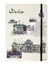 Картинка к книге City Journal - Книга для записи линованная на резинке "Берлин-сити" (60249)