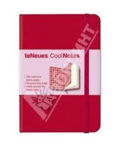 Картинка к книге CoolNotes - Книга для записей  линованная  на резинке, красная. (60551)