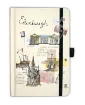 Картинка к книге City Journal - Книга для записи линованная на резинке "Эдинбург" (60754)