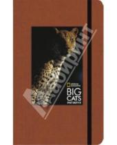 Картинка к книге National Geographic - Книга для записей на резинке "Большие кошки". (60789)