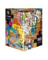 Картинка к книге Puzzle + Poster - Puzzle -1000 "Каракули, Burgerman" (29490)