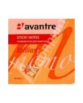 Картинка к книге AVANTRE - Бумага для записей 80 листов "Brilliant" 75х75 мм, оранжевая (AV-STNB75х75-4)