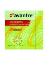 Картинка к книге AVANTRE - Бумага для записей 80 листов "Brilliant" 75х75 мм, зеленая (AV-STNB75х75-5)