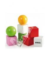 Картинка к книге BRIO - Кубики на магнитах, разноцветные. (30133)