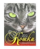 Картинка к книге Календари 2013 - Календарь 2013 прямоугольный на магните "Кошки"