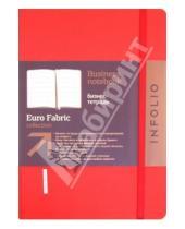 Картинка к книге Доминанта - Записная книжка InFolio, "Euro Fabric" (I068/red)