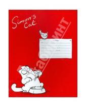 Картинка к книге Премьера - Тетрадь "Simon's Cat" 18 листов, линейка (30629-SC/RC)