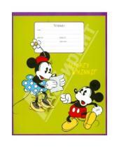 Картинка к книге Премьера - Тетрадь в линейку, 12 листов "Mickey & Minnie" (30462)