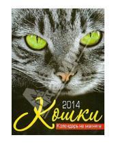 Картинка к книге Календари 2014 - Календарь на магните на 2014 год "Кошки"