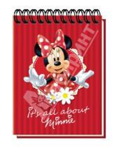 Картинка к книге Премьера - Блокнот 60 листов, А7 "Minnie Mouse" (50217-С39-MM/VL)