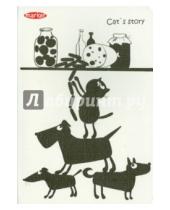 Картинка к книге Виктория Арте - Записная книжка "Cat story" (А5, в клетку, 8 дизайнов) (M-820560N)