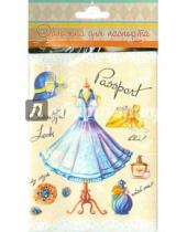 Картинка к книге Обложки для документов - Обложка для паспорта "Маленькое голубое платье" (37718)
