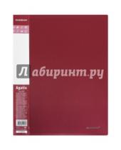 Картинка к книге Папки с прозрачными файлами - Папка А4, 20 файлов, AGATIS, красный (292720-04)