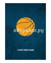 Картинка к книге Блокнот спортивного человека - I love this game. Баскетбол