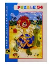 Картинка к книге Степ Пазл - Step Puzzle-54 "Львенок и черепаха" (71004)