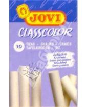 Картинка к книге Jovi - Мелки Classcolor 1010 белые (10шт в коробке)