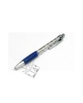 Картинка к книге Tianjiao - Ручка автоматическая металлическая  с резиновой вставкой синяя Tianjiao (CG-807)