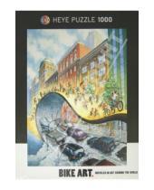Картинка к книге Heye - Puzzle-1000 "Да здравствуют велосипеды!", Bike Art (29542)
