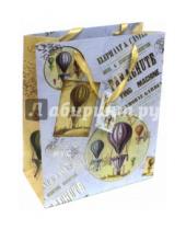 Картинка к книге Бумажные пакеты - Пакет бумажный "Воздушные шары" (26х32,4х12,7 см) (40881)