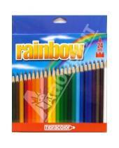 Картинка к книге Fibracolor - Карандаши 24 цвета Rainbow fibracolor (0968)
