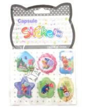 Картинка к книге Наклейки детские (ассортимент) - Наклейки детские Capsule Sticker капсула с фигуркой