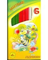 Картинка к книге Пластилин восковой - Пластилин восковой Пчелка 6 цветов со стеком (280029Н)
