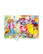 Картинка к книге Мягкие пазлы (6 дет.) для самых маленьких - Мягкий пазл-6 элементов Кот и мыши (02040)