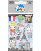 Картинка к книге Объемные бумажные наклейки - Франция (DPS021)