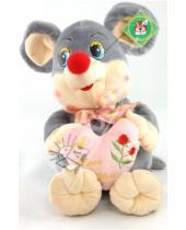 Картинка к книге Мягкая игрушка - Мышка с сердцем (3662A)