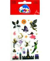 Картинка к книге Большие гелевые наклейки - Наклейки детские "Феи" (bES013)