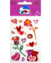Картинка к книге Маленькие гелевые наклейки - Наклейки детские "Любовь" (sES011)