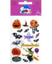 Картинка к книге Маленькие гелевые наклейки - Наклейки детские "Хеллоуин 2" (sES012)