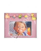 Картинка к книге Pioneer - Фоторамка 10х15 см "Baby poly toys pink" (7728)