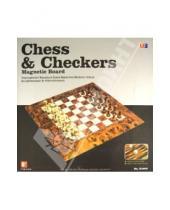 Картинка к книге Chess&Cheekers - Игра "Шахматы магнитные" в коробке (1802N)