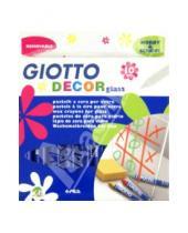 Картинка к книге Fila - Набор восковых мелков "GIOTTO Decor glass" для декорирования по стеклу (441000)
