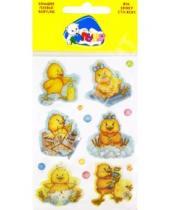Картинка к книге Большие гелевые наклейки - Наклейки детские "Цыплята 2" (BLN002)